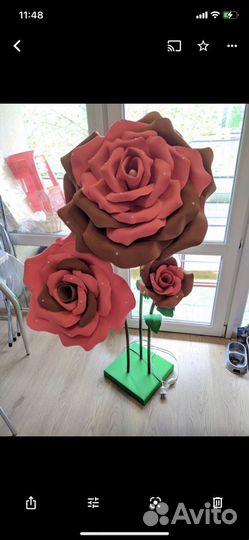 Роза ростовая из изолона