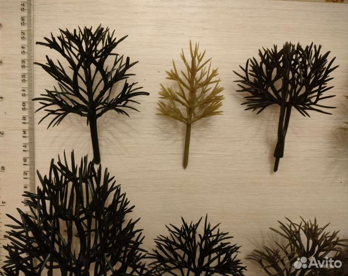 Деревья без листьев для макета и минисада