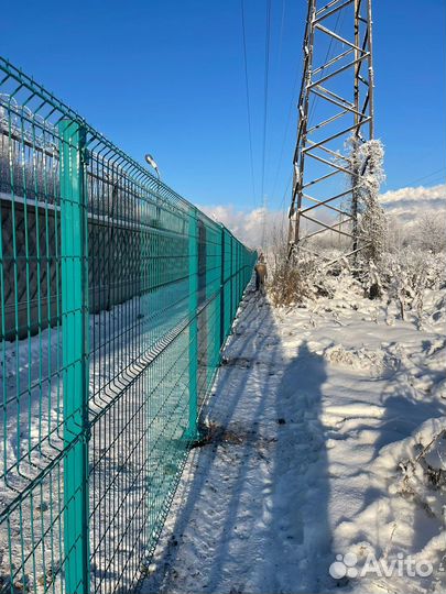 Забор 3Д, 3д панель, Калитка, Ворота