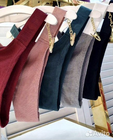 Трусики victoria secret бразильяно х/б