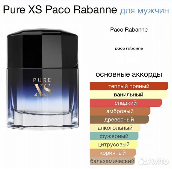 Парфюм Pure XS Paco Rabanne