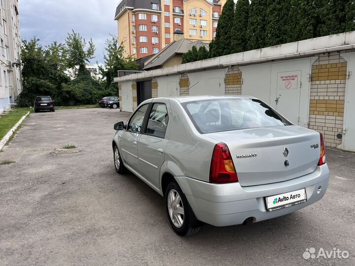 Renault Logan 1.6 МТ, 2009, 126 000 км