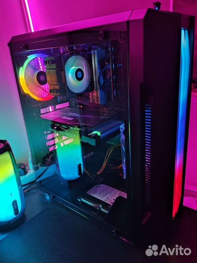 Игровой пк I5 10400/RTX 2060super/16gb/ssd/hdd