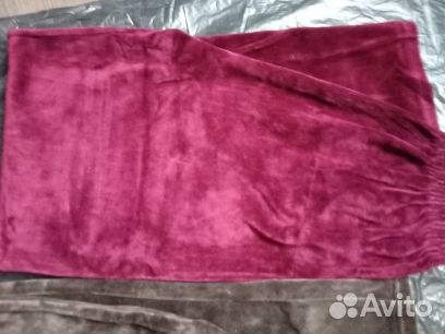 Женская одежда - Брюки бархатные