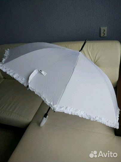 Новый зонт идеально для свадьбы