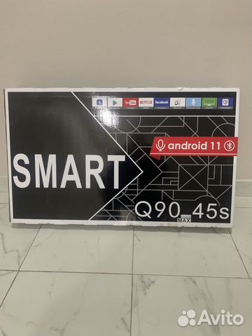 Телевизор SMART tv Q-90 от 24дюймов до 75 гарантия