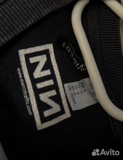 Офф мерч Nine inch nails h&m свитшот