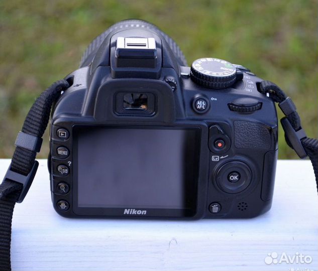 Зеркальный фотоаппарат nikon d3100 kit 18-55мм