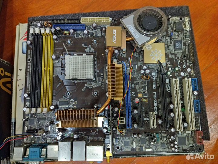 Asus M2N32-SLI Deluxe, Процессор Athlon 64 X2