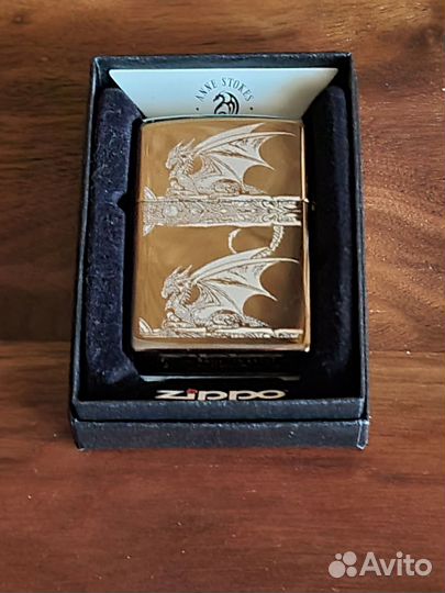 Zippo. Anne Stokes Gothic Dragons.Лимит. Новая