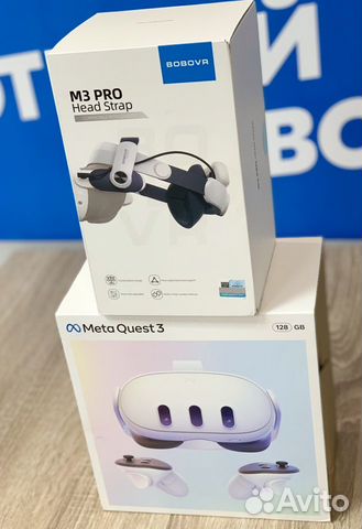 Oculus Quest 3 128Gb и Bobovr M3 Pro