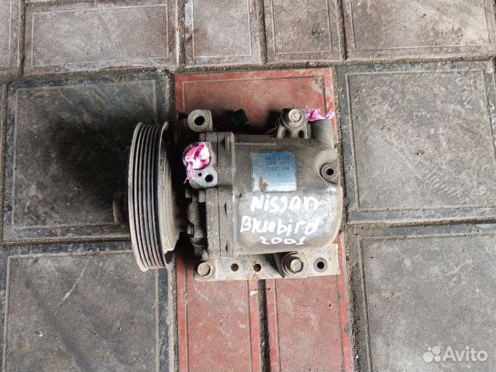 Компрессор кондиционера nissan bluebird 2001 год