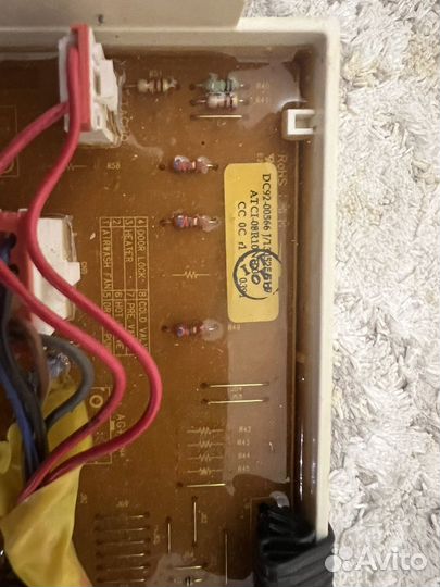 Модуль управления стиралки Samsung с WF1590NFU