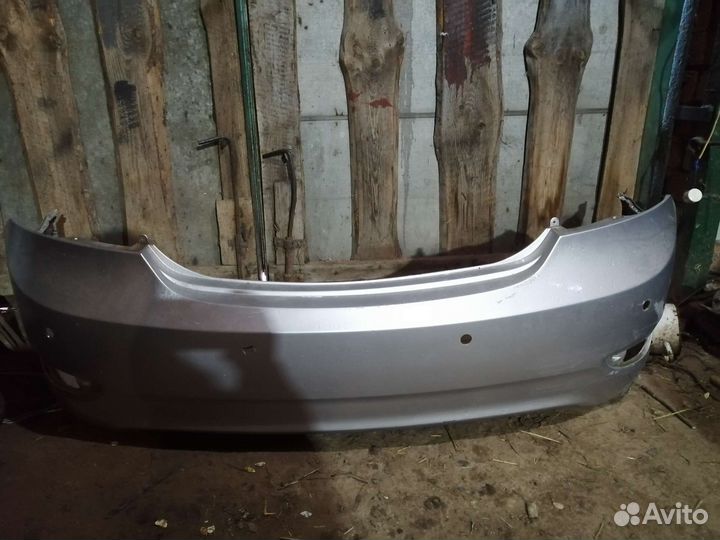 Бампер hyundai solaris задний