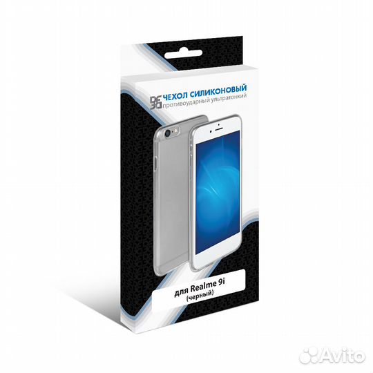 Силиконовый чехол для Realme 9i DF rmCase-17 (blac