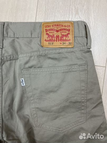 Джинсы levis 513 34x32 оригинал