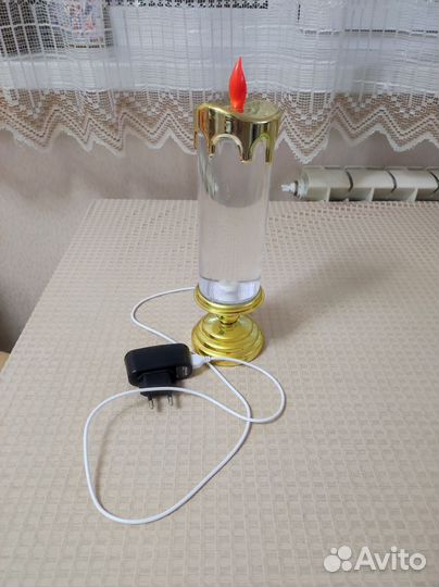 Ночник - свеча для праздничной обстановки