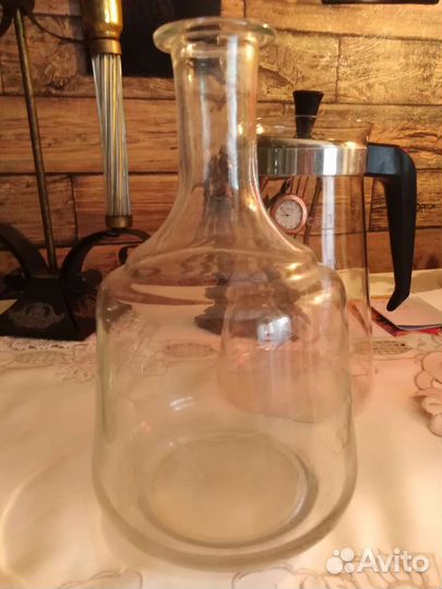 Кувшины штофы графины стекло СССР