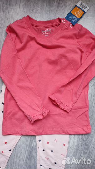 Пижама/домашний костюм для девочки 12-24 мес