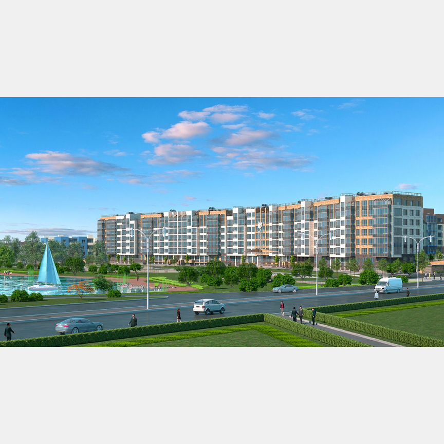 2-к. квартира, 65,3 м², 5/7 эт.