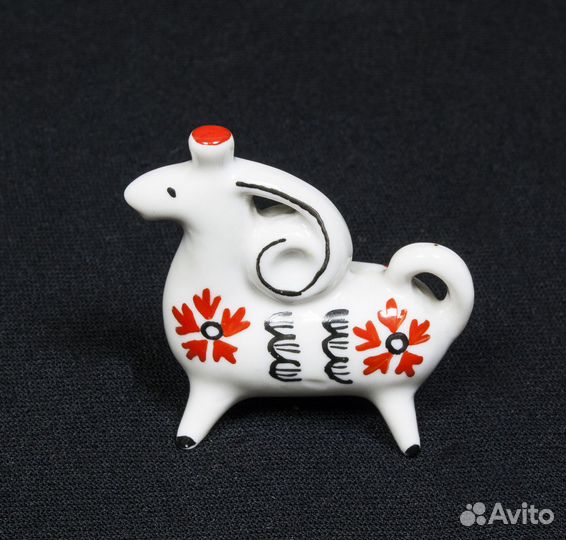 Статуэтка миниатюрная Баран, размер 4,5х4,5 см (3
