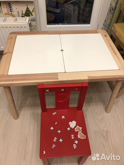Стол детский - IKEA flisat/флисат И стул