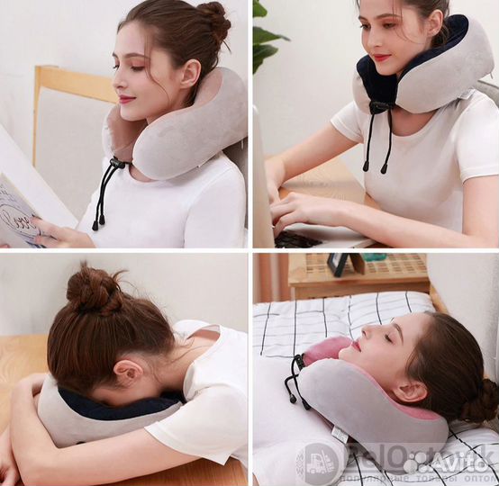 Массажер - подушка для шеи U-shaped massage оптом