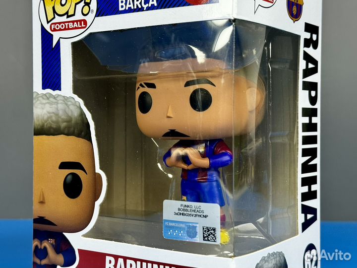 Funko Pop Football 62 Raphinha (FC Barcelona)