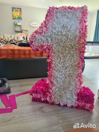 Цифра 1 на годик