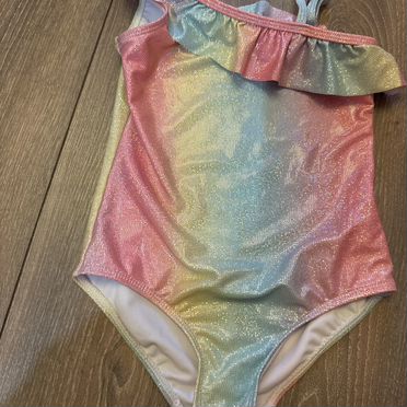 Купальник детский для девочки слитный 116р