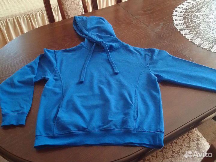 Толстовка мужская с капюшоном размер 44-46