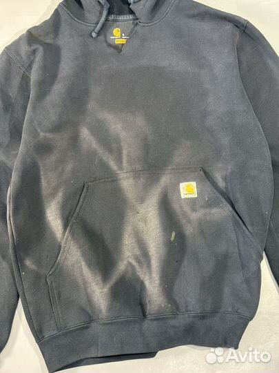 Vintage Sunfaded and Distressed Carhartt Hoodie