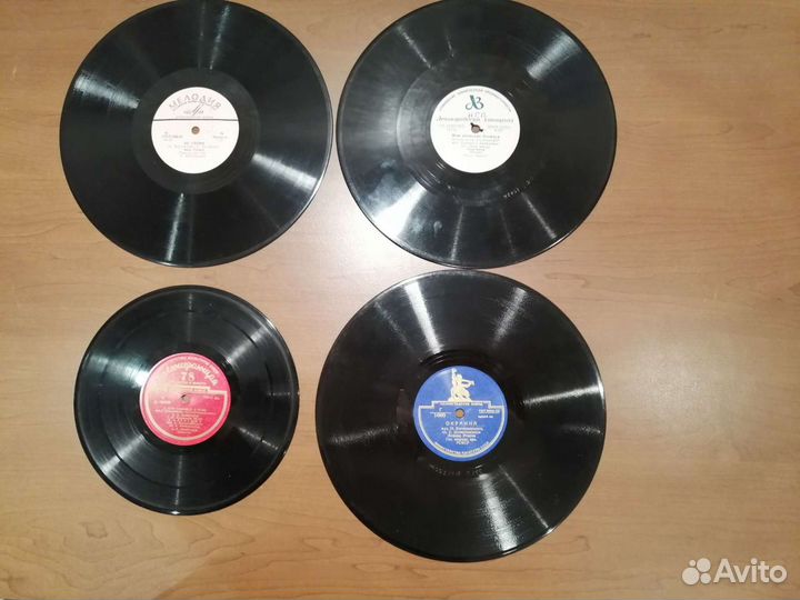Грампластинки виниловые, СССР