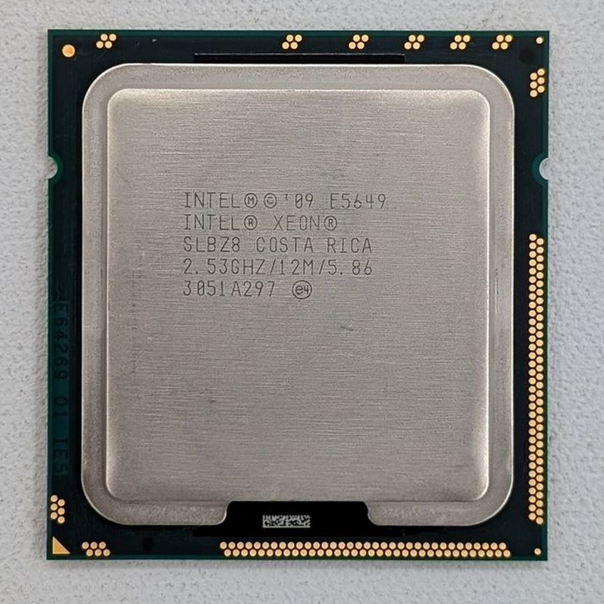 [E5649] Процессор Intel Xeon Slbz8, 6 Cores, 2.53 G