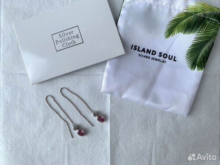 Серьги Island Soul