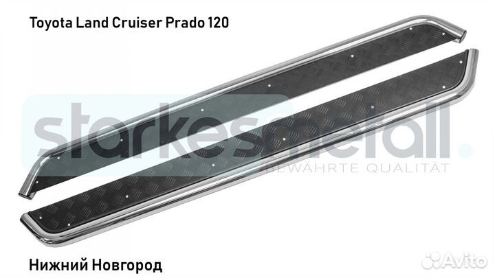 Подножки Toyota Land Cruiser Prado 120 Classik