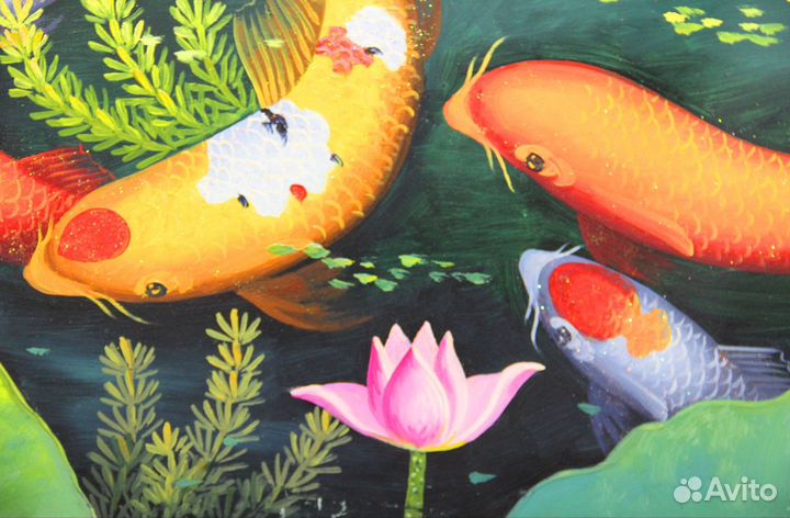 Авторская картина маслом 