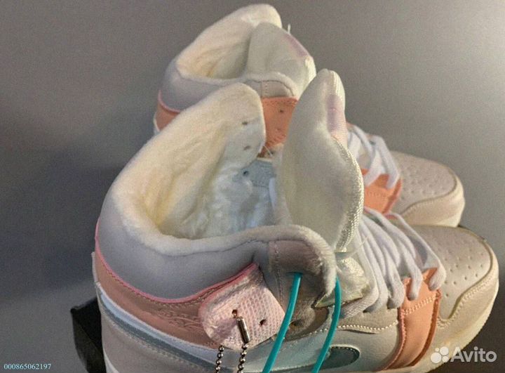 Кроссовки Nike Air Jordan тёплые (Арт.91660)