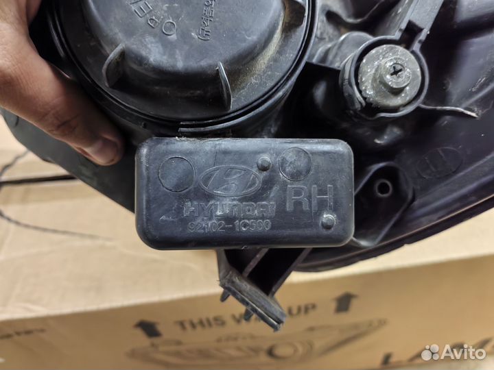 Правая фара Hyundai getz 1.4 рест ориг92102-1c501