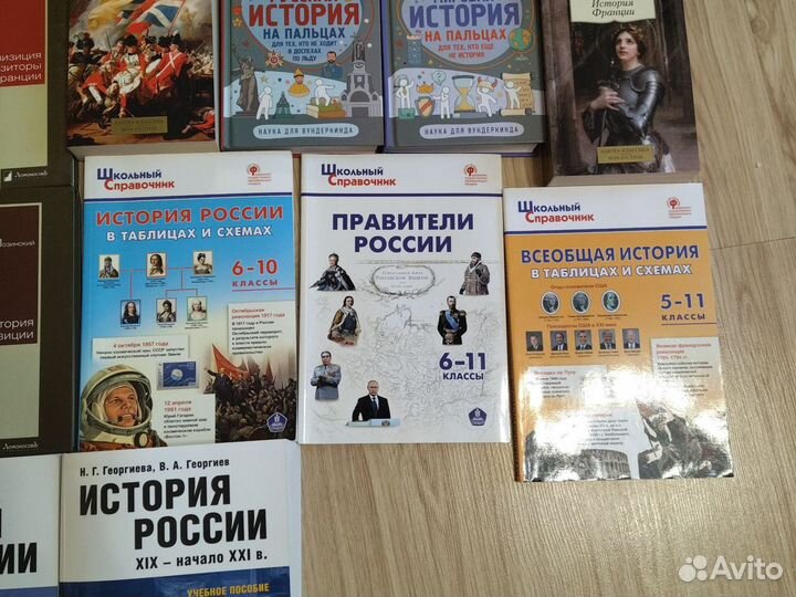 Книги по истории и справочники