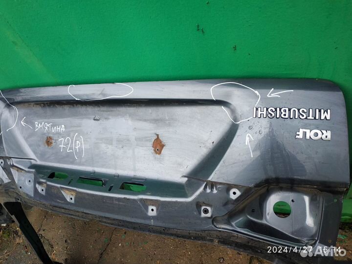 Крышка багажника mitsubishi outlander XL 2006-2012