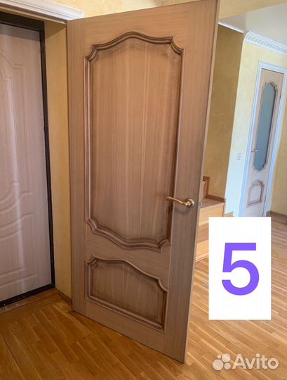 Дверь б/у (массив дуба)