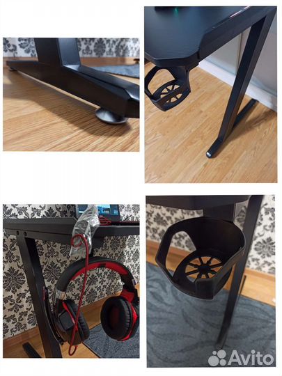 Геймерские столы с подсветкой, доставка бесплатная