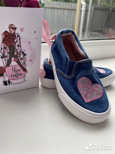 Слипоны (макасины) для девочки