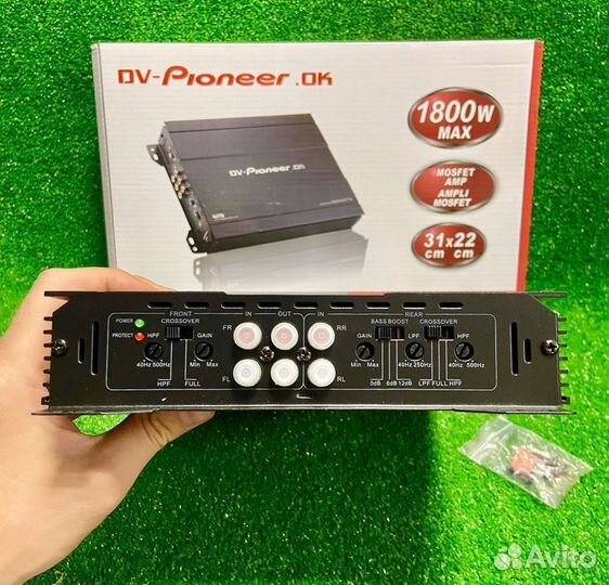 Pioneer усилитель 4-xкaнальный