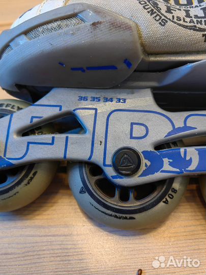 Роликовые коньки 33-36