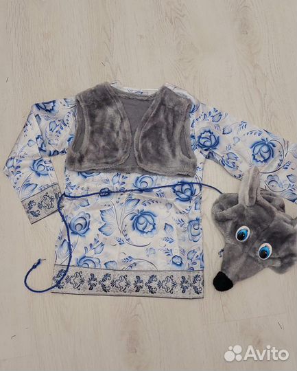 Карнавальный костюм мышонок батик рост 110-120 см