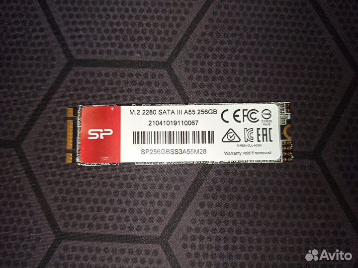 Новые SSD 256 250 240 GB M2 nvme SATA