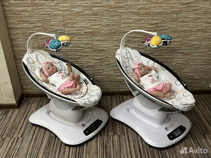 Качели 4 moms Mamaroo версия 4.0 (+вкладыш)