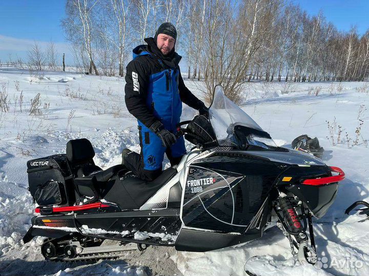 Снегоход RM Frontier 1000 серебристый